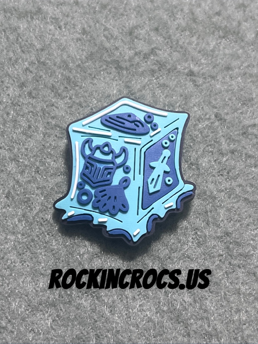 Into the Upside Down Croc Charm